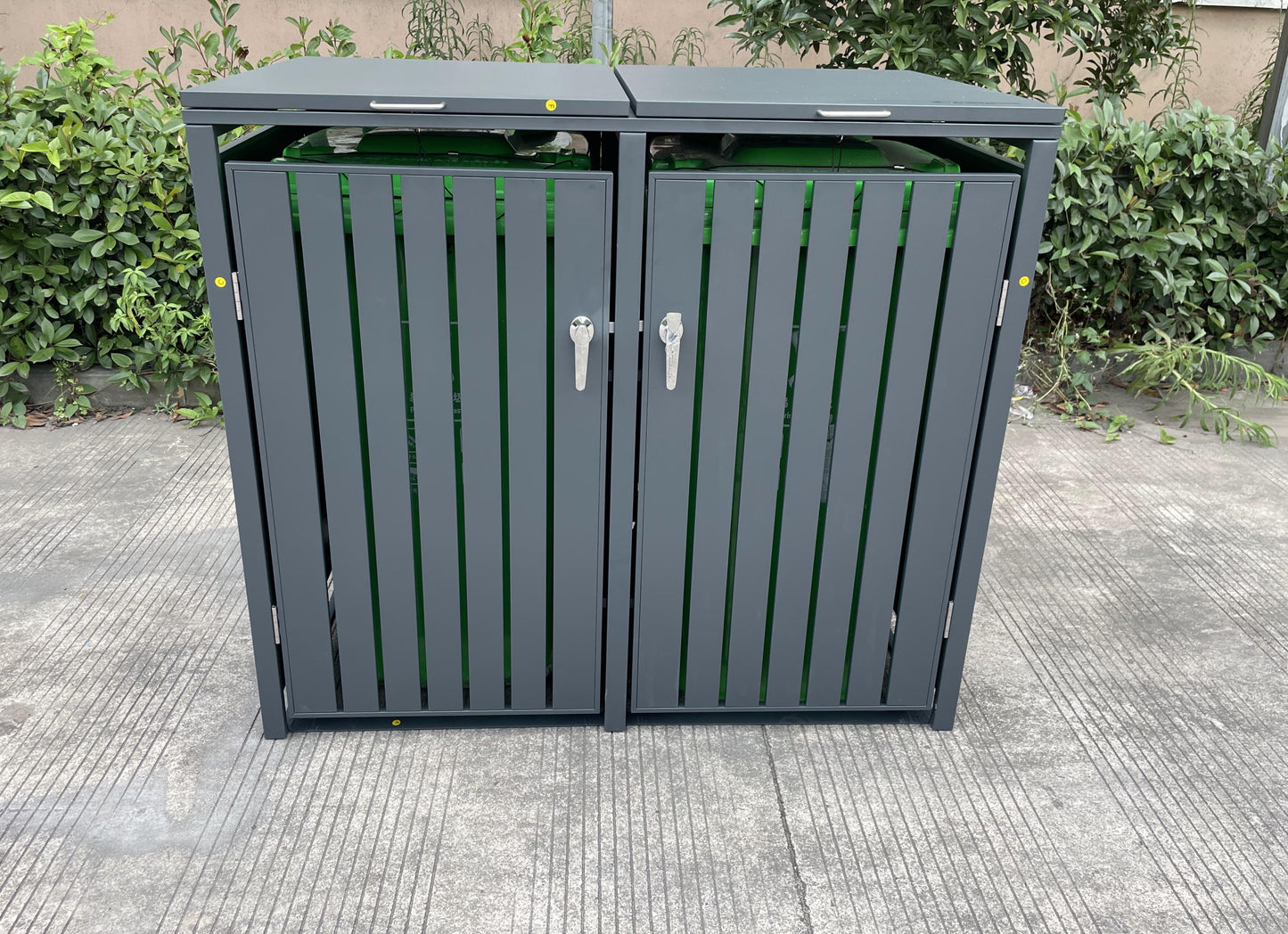 DIRITTO Mülltonnenbox 4er Modell