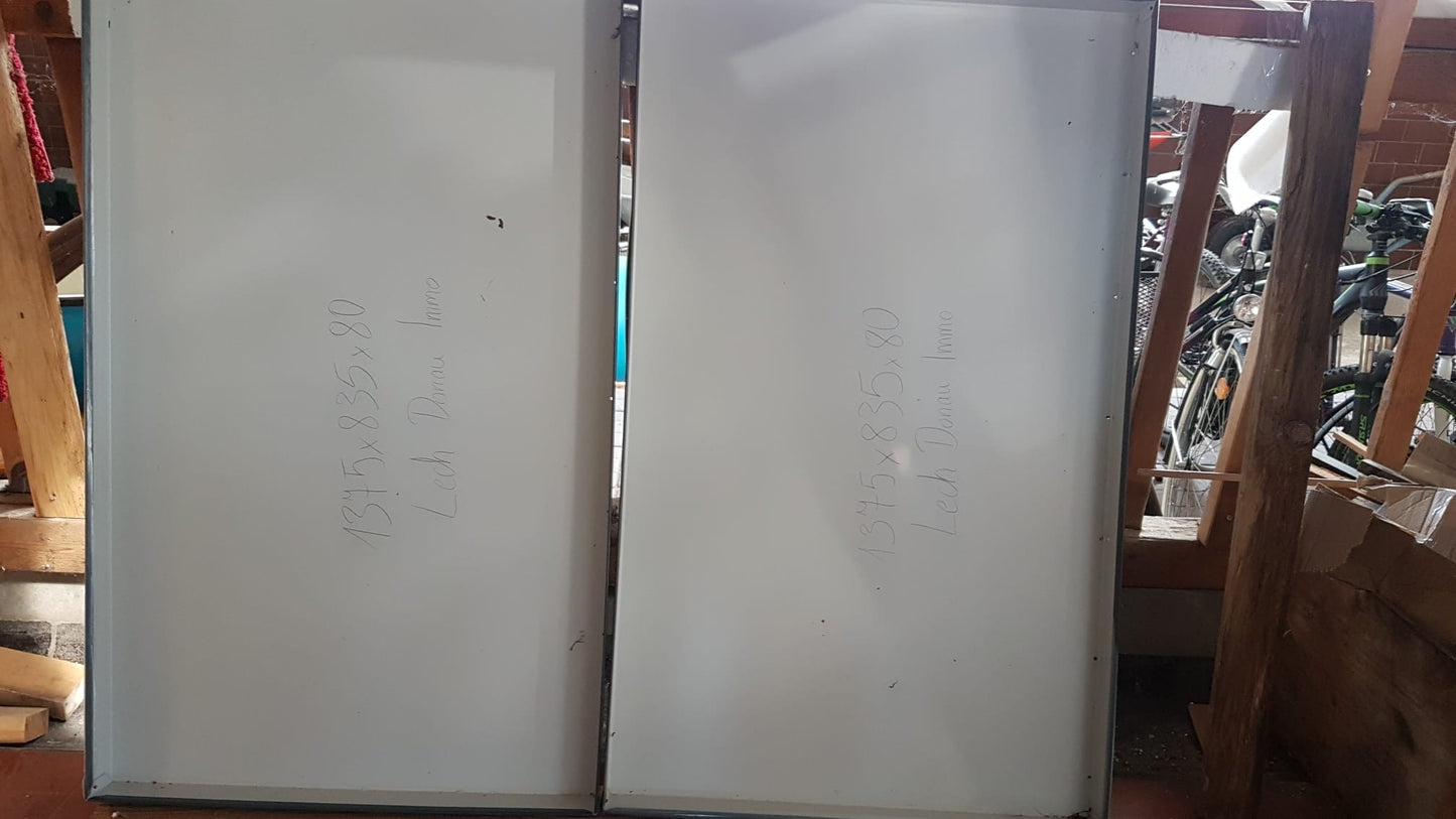 ABVERKAUF Pflanzwannen 1375 x835 x 80mm - RAL 7022