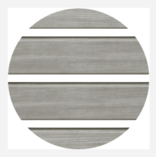 Rückwand mit Rhombusleisten für PREMIUM Mülltonnenboxen (1–4-fach wählbar) Lärche Vergrauungslasur 240 l)