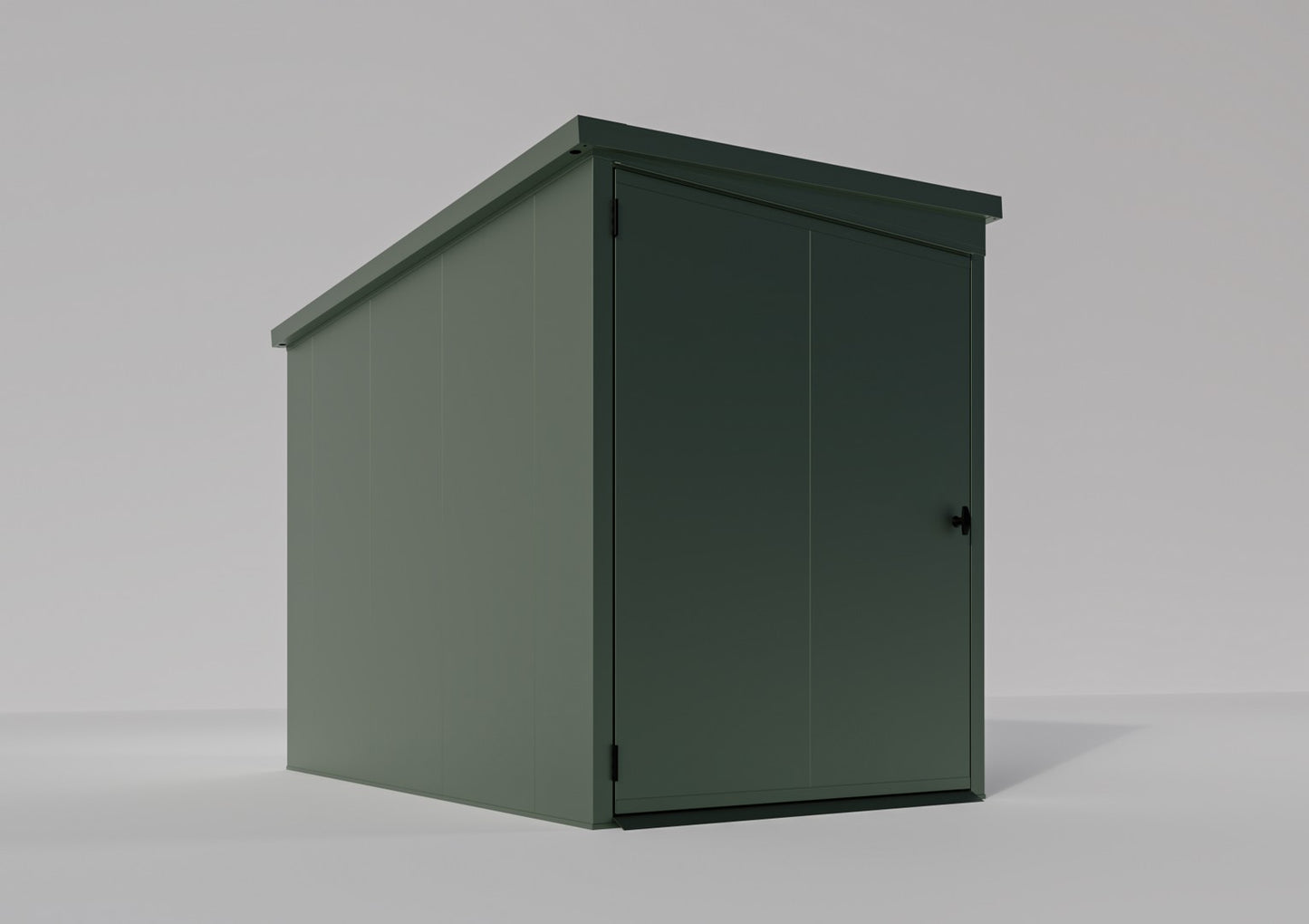 RadGarant Fahrradbox RAL 6020 O 1- 43 59mm Reifenbreite