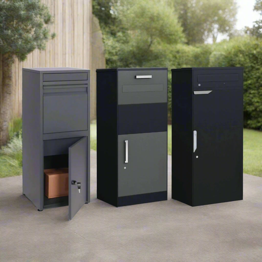 Premium Paketbox mit Briefkasten – sicherer Paketkasten & Briefempfang in einem