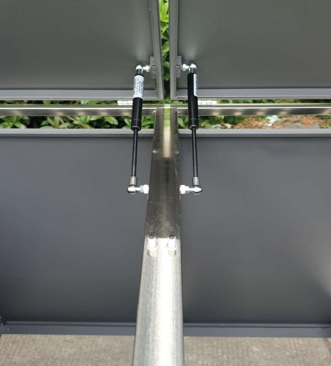 2er SET Gasdruckdämpfer für DIY Mülltonnenboxen