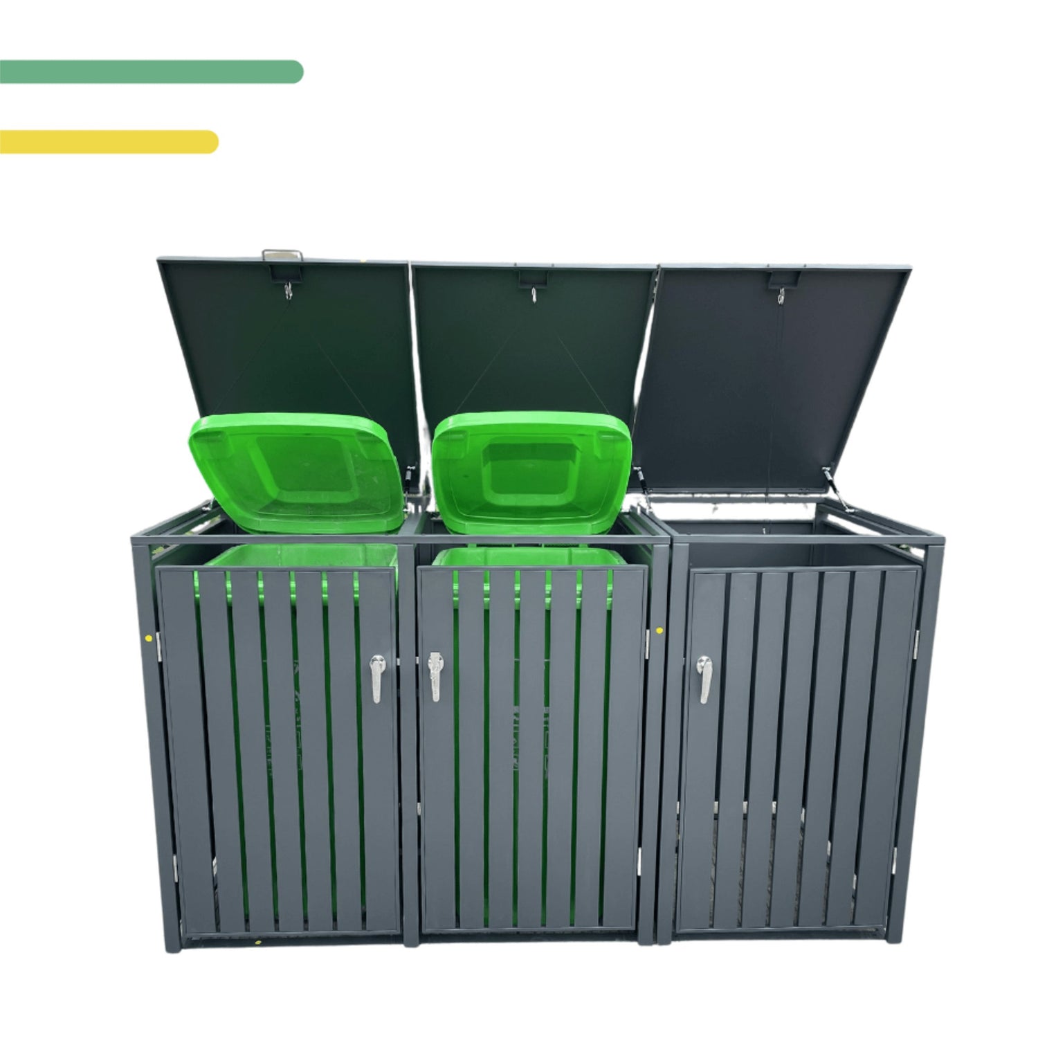 Pflanzwannen für Mülltonnenboxen - Maßanfertigung nach Wunsch – My