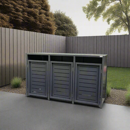 <tc>PREMIUM Design garbage bin box for 3 bins</tc>