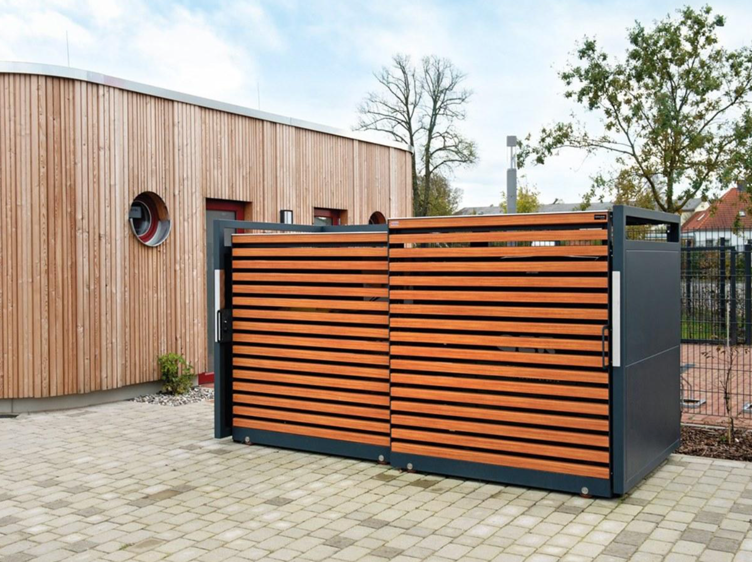 STYLEOUT® R LINIS 1100 – Premium-Müllcontainerbox aus Aluminium