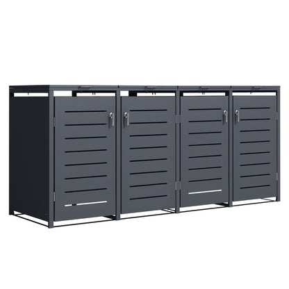 <tc>ALBA DIY garbage bin box anthracite, 4-bin model</tc>