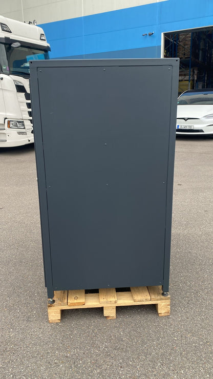 LAGER- Doppeltür PREMIUM Design 2er Mülltonnenbox
