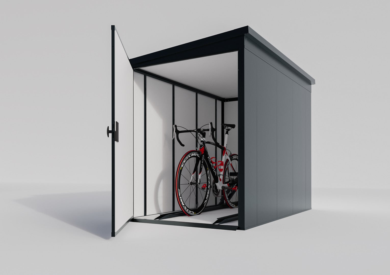 aufbewahrung fahrrad garage Fahrradgarage günstig Metall RadGarant – My Muelltonne