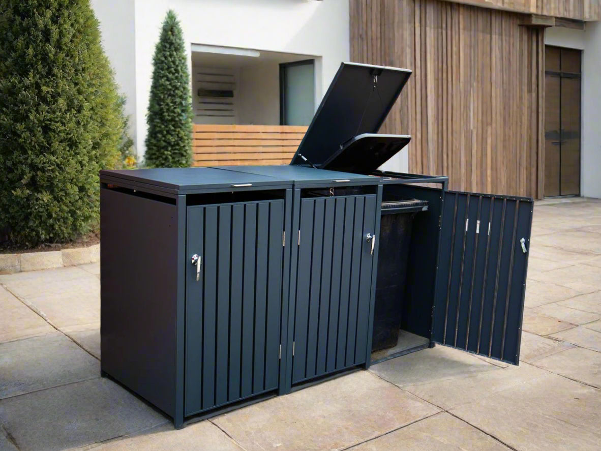 <tc>DIRITTO DIY garbage bin box for 3 bins</tc>