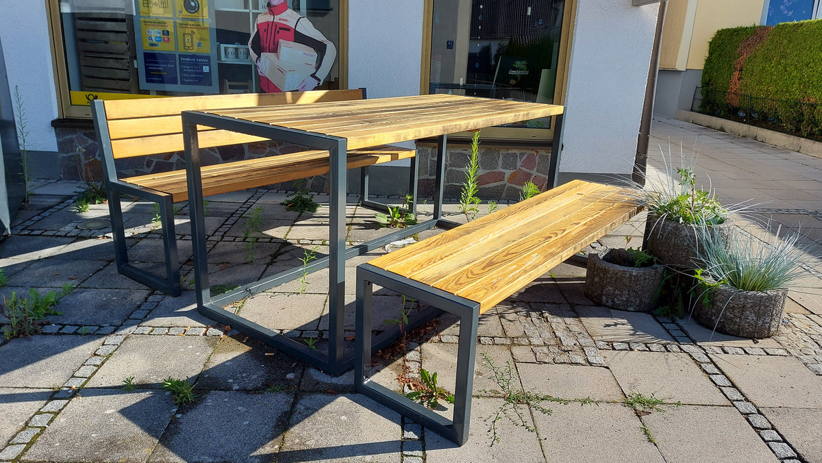 Gartenmöbel aus massivem Stahl – My Muelltonne