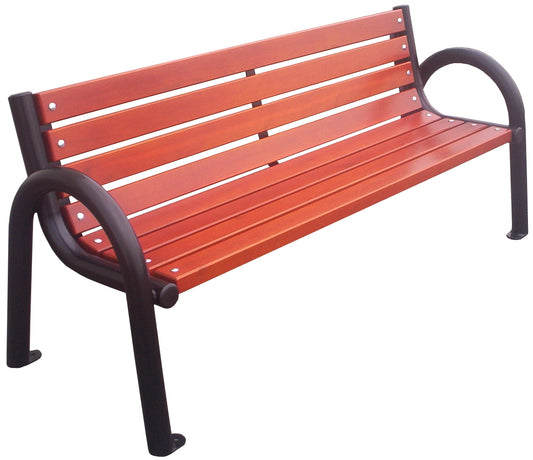 Park bench "Classic II" with backrest