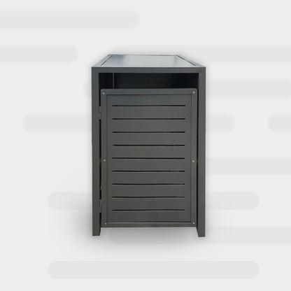 <tc>PREMIUM Metal 1 bin garbage bin box</tc>