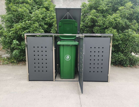 <tc>CHAMPIONBOX DIY garbage bin box for 3</tc>
